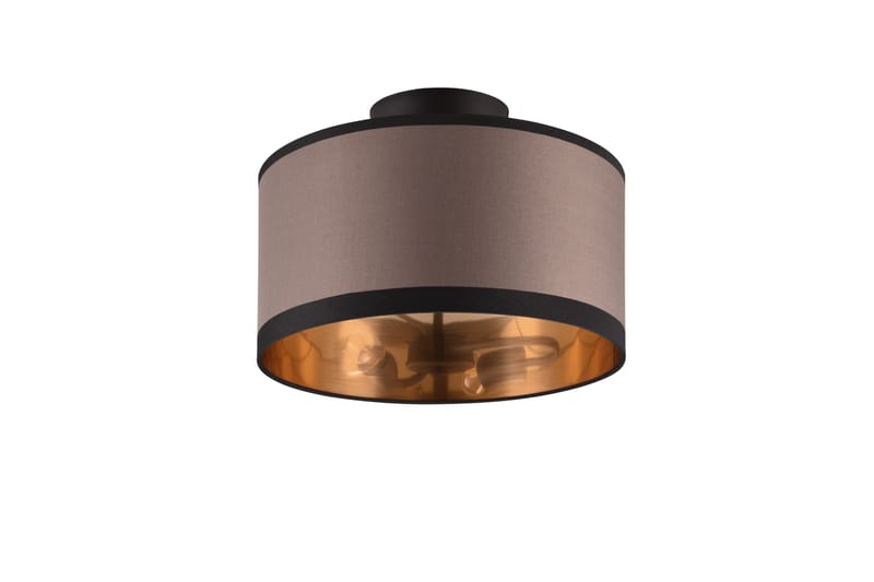 Trio Lighting Davos plafond 30 cm 2xE14 mattsvart/ greige - Belysning & el - Inomhusbelysning & lampor - Taklampa & takbelysning - Plafond