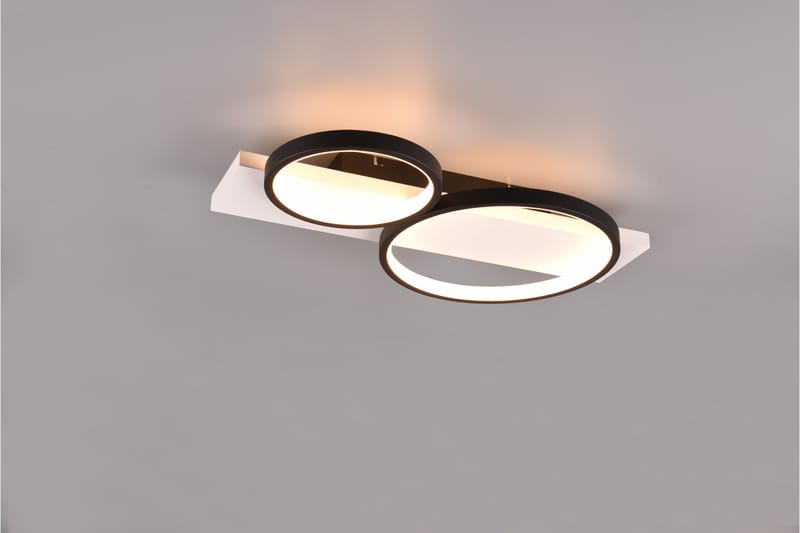 Trio Lighting Medera LED plafond 2L mattsvart - Belysning & el - Inomhusbelysning & lampor - Taklampa & takbelysning - Plafond