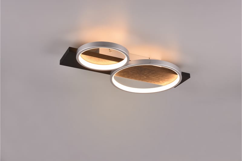 Trio Lighting Medera LED plafond 2L grå - Belysning & el - Inomhusbelysning & lampor - Taklampa & takbelysning - Plafond