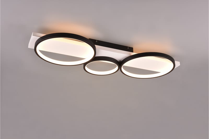 Trio Lighting Medera LED plafond 3L mattsvart - Belysning & el - Inomhusbelysning & lampor - Taklampa & takbelysning - Plafond