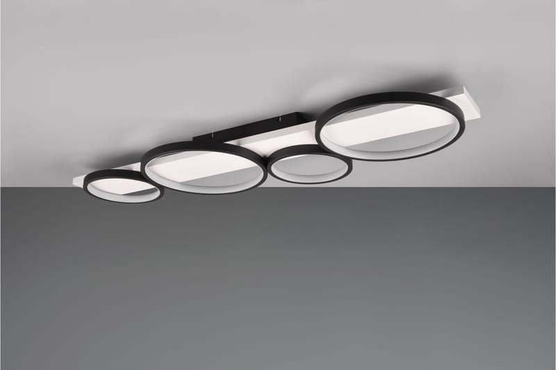 Trio Lighting Medera LED plafond 4L mattsvart - Belysning & el - Inomhusbelysning & lampor - Taklampa & takbelysning - Plafond