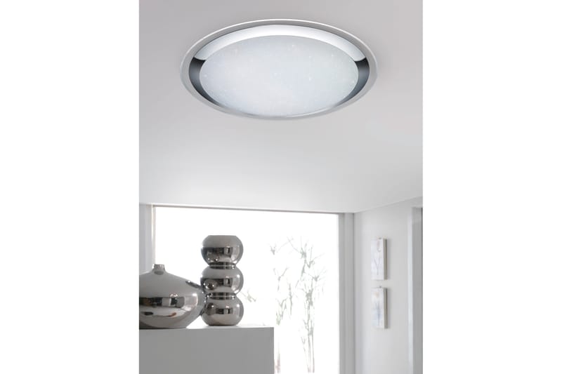 Trio Lighting Miko LED plafond krom starlight - Plafond - Sovrumslampa - Vardagsrumslampa