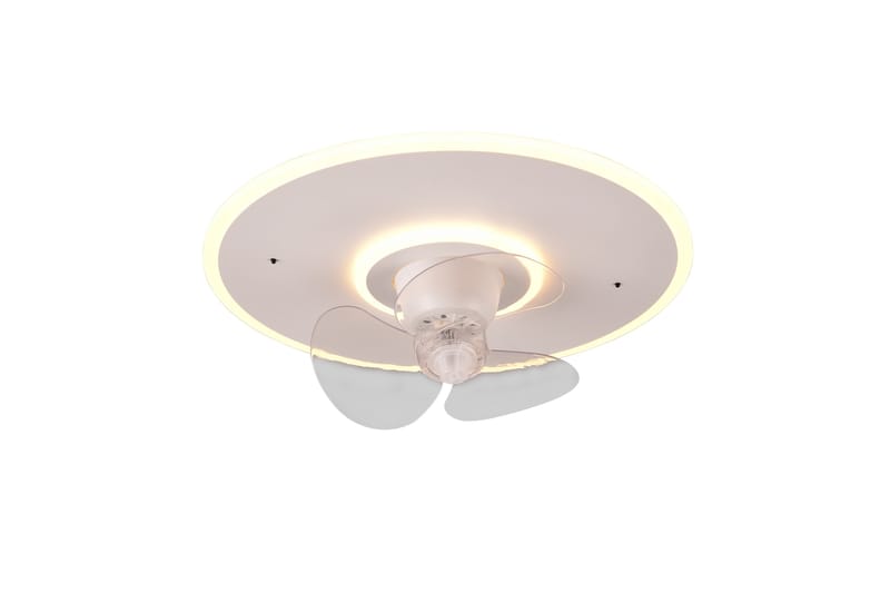 Trio Lighting Nybro LED fläktplafond mattvit - Belysning & el - Inomhusbelysning & lampor - Taklampa & takbelysning - Plafond