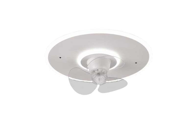 Trio Lighting Nybro LED fläktplafond mattvit - Plafond - Vardagsrumslampa - Sovrumslampa