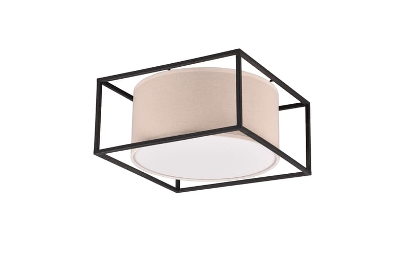 Trio Lighting Ross plafond 30x30 cm E27 beige - Belysning & el - Inomhusbelysning & lampor - Taklampa & takbelysning - Plafond