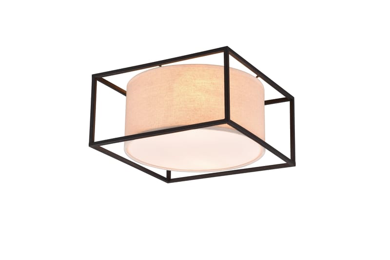 Trio Lighting Ross plafond 30x30 cm E27 beige - Belysning & el - Inomhusbelysning & lampor - Taklampa & takbelysning - Plafond