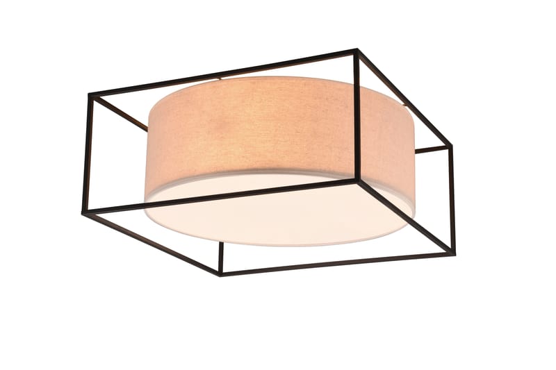 Trio Lighting Ross plafond 50x50 cm E27 beige - Belysning & el - Inomhusbelysning & lampor - Taklampa & takbelysning - Plafond