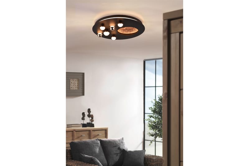 Trio Lighting Zodiac LED plafond mattsvart - Belysning & el - Inomhusbelysning & lampor - Taklampa & takbelysning - Plafond