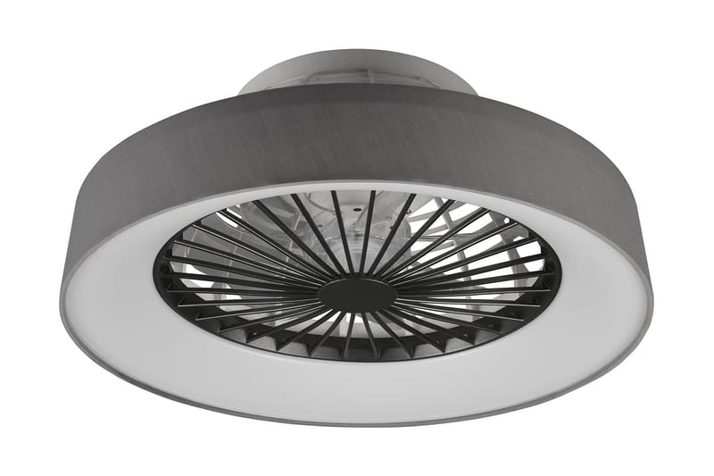 Trio Lighting Farsund LED tak/ vägg fläkt grå - Plafond - Sovrumslampa - Vardagsrumslampa