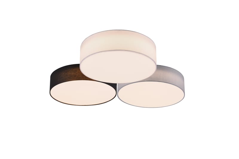 Trio Lighting Lugano LED plafond 3L flerfärgad - Plafond - Sovrumslampa - Vardagsrumslampa