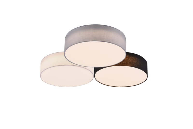 Trio Lighting Lugano LED plafond 3L flerfärgad - Plafond - Sovrumslampa - Vardagsrumslampa