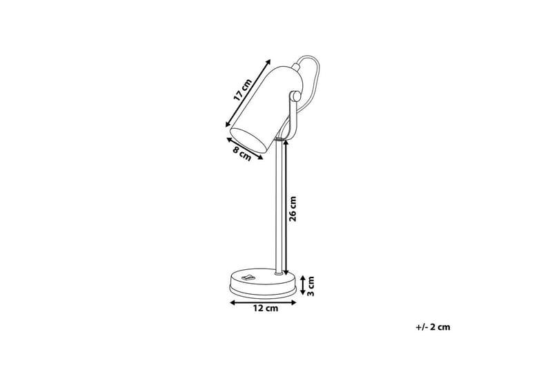 Thika Bordslampa 48 cm E27 - Svart - Belysning & el - Inomhusbelysning & lampor - Fönsterlampa - Fönsterlampa på fot