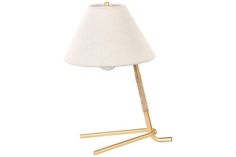 Toykab Bordslampa 40 cm E27 - Guld/Vit - Belysning & el - Inomhusbelysning & lampor - Fönsterlampa - Fönsterlampa på fot