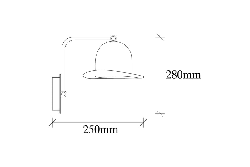 Alby Vägglampa - Svart - Belysning & el - Inomhusbelysning & lampor - Vägglampa