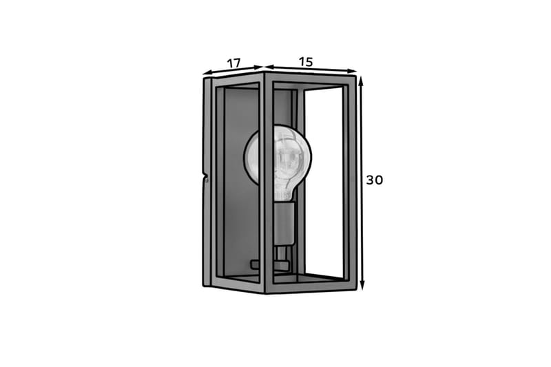 Furtim Vägglampa med Arm - Svart - Belysning & el - Inomhusbelysning & lampor - Vägglampa