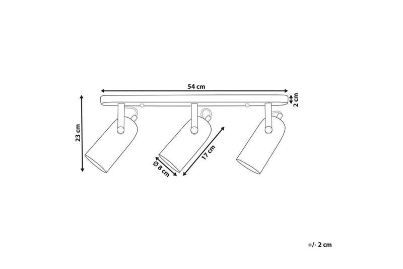 Thika Vägglampa E27 - Vit - Belysning & el - Inomhusbelysning & lampor - Vägglampa