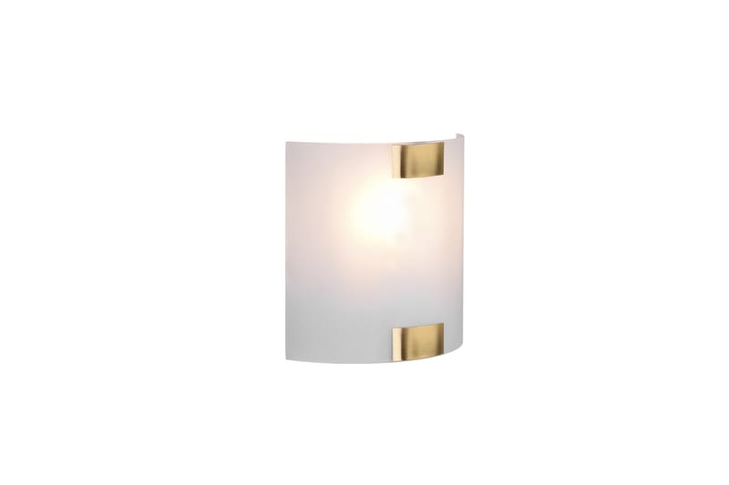 Trio Lighting Pura vägglampa 20cm E27 antikmässing - Sovrumslampa - Vägglampa - Väggplafond