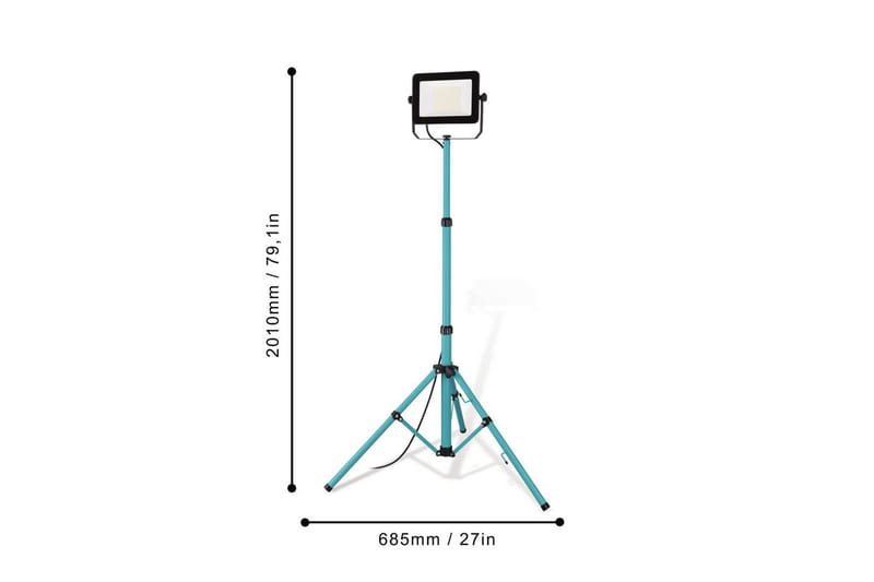 Arbetsbelysning Eglo LED-Stativstrålkastare 100W - Belysning & el - Ljuskällor & glödlampor - Arbetsbelysning - Arbetslampa