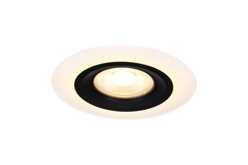 Infälld Lampa Eglo Calonge 3 st Svart, Vit - Svart/Vit - Belysning & el - Ljuskällor & glödlampor - LED-belysning - LED-downlight