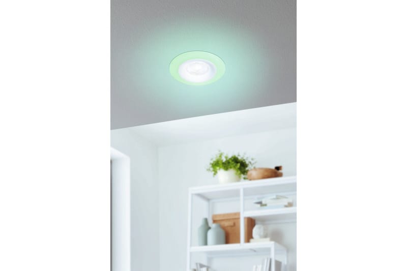 Infälld Lampa Eglo Calonge RGB 3 st Vit - Vit - Belysning & el - Ljuskällor & glödlampor - LED-belysning - LED-downlight