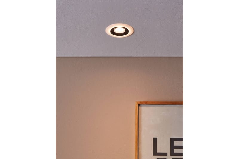 Infälld Lampa Eglo Calonge Svart, Vit - Svart/Vit - Belysning & el - Ljuskällor & glödlampor - LED-belysning - LED-downlight