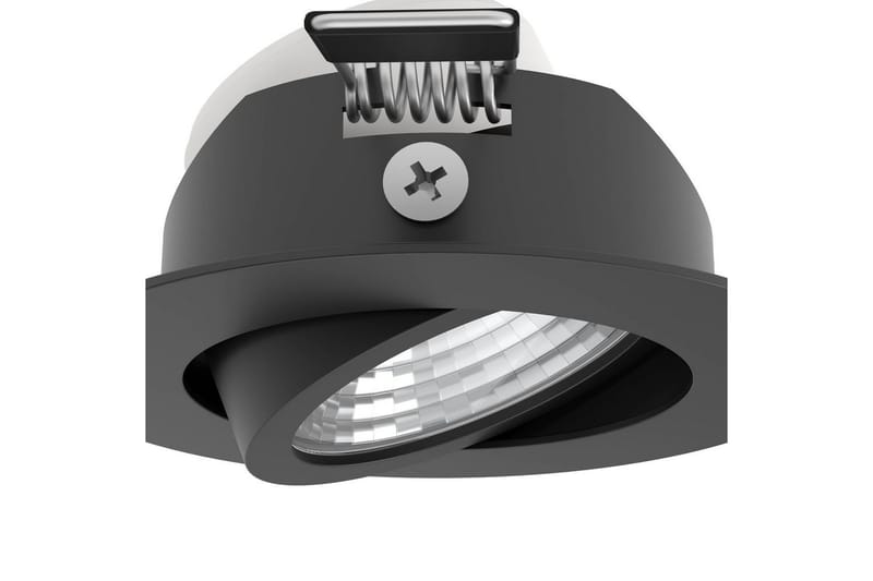 Infälld Lampa Eglo Saliceto 3 st Ø88 mm 2700K Svart - Svart - Belysning & el - Ljuskällor & glödlampor - LED-belysning - LED-downlight