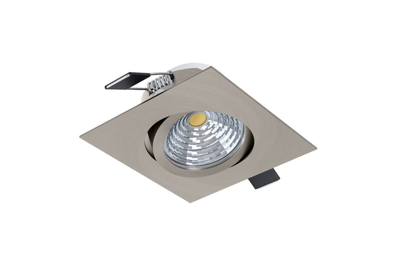 Infälld Lampa Eglo Saliceto 88x88 mm 2700K Nickel - Silver - Belysning & el - Ljuskällor & glödlampor - LED-belysning - LED-downlight