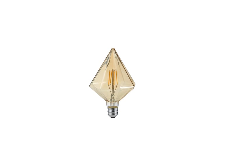 Trio Lighting LK LED E27 deco filament 901 4W 320lm 2700K brun - Vit - Glödlampor - Koltrådslampa & glödtrådslampa