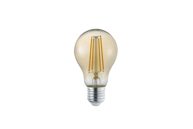 LK LED E27 filament classic 4W 470lm 2700K brun - Brun - Belysning & el - Ljuskällor & glödlampor - Glödlampor