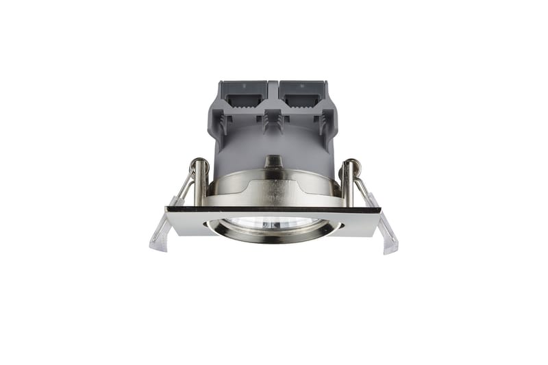 Trio Lighting Pamir LED infälld spotlight borstad stål fyrkant - Vit - Spotlight & downlight - Takspotlight - LED-spotlight