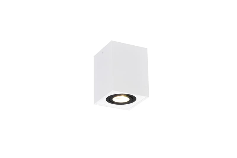 Trio Lighting Biscuit plafond GU10 vit/ svart - Spotlight & downlight