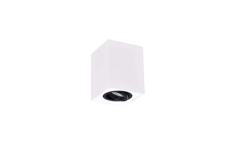 Trio Lighting Biscuit plafond GU10 vit/ svart - Spotlight & downlight