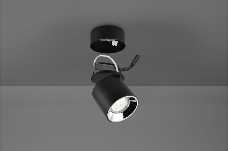 Trio Lighting Guayana spotlight 1L GU10 mattsvart - Belysning & el - Ljuskällor & glödlampor - Spotlight & downlight