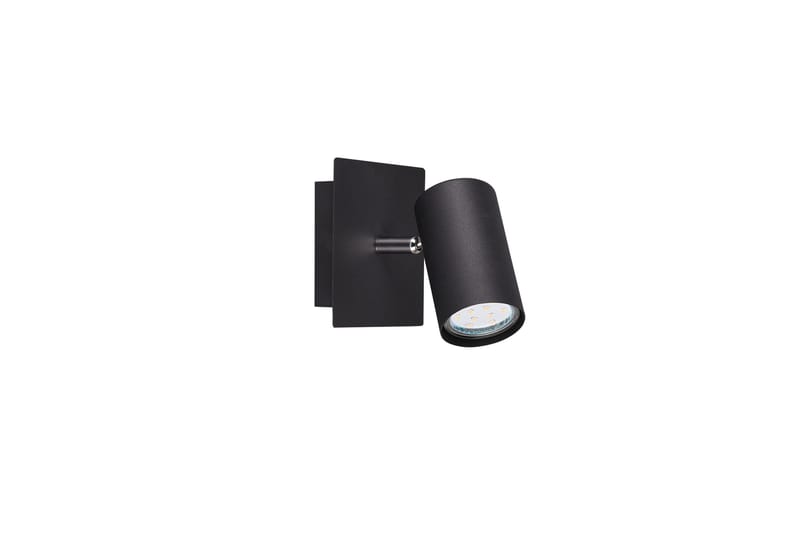 Trio Lighting Marley spotlight 1L GU10 mattsvart - Mattsvart - Spotlight & downlight - Väggspotlight - Takspotlight