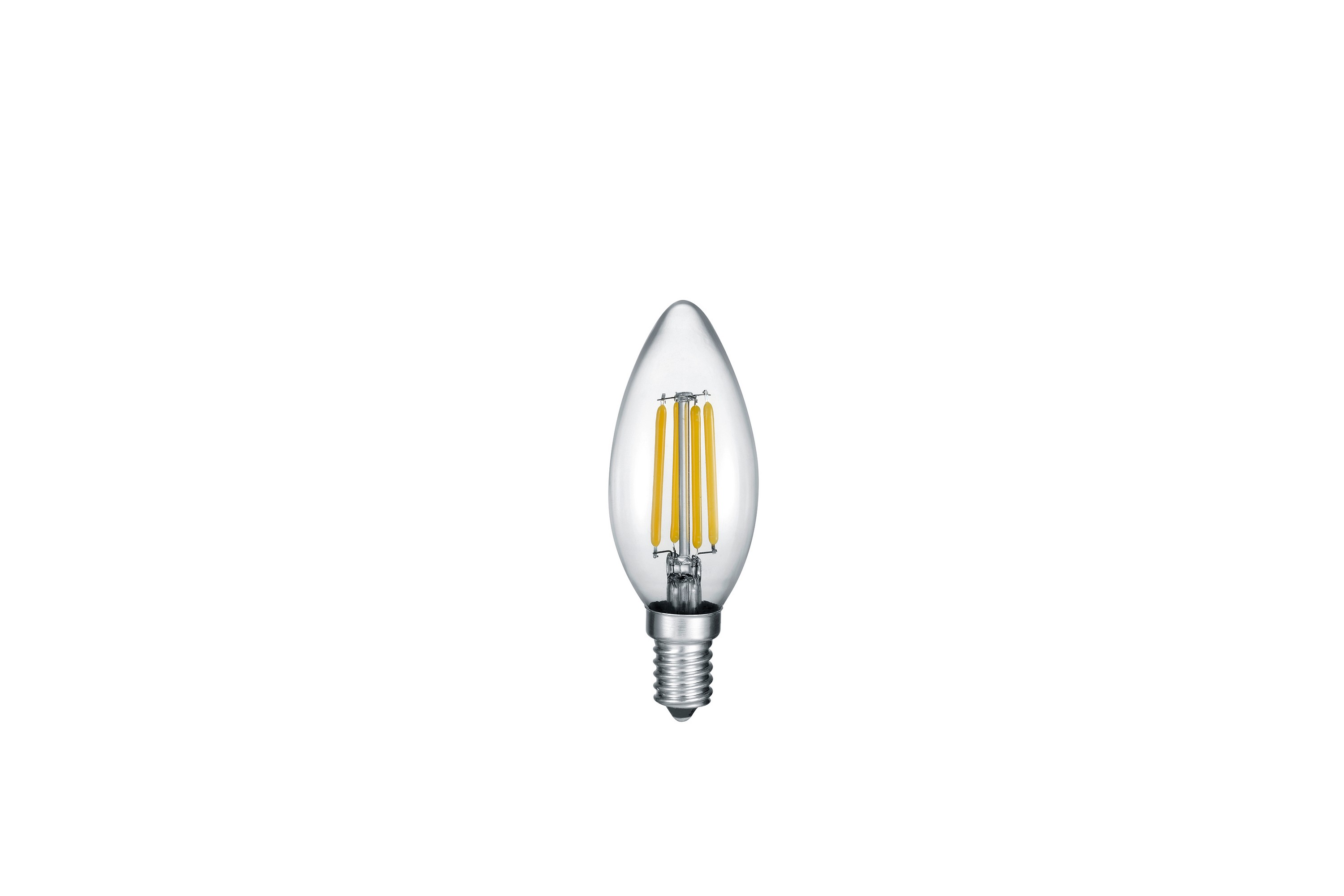 Trio Lighting LK LED E14 filament kron 4W 400lm 3000K - Kronljuslampa