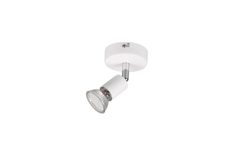 Trio Lighting Paris spotlight 1L GU10 mattvit - Spotlight & downlight - Väggspotlight - Takspotlight