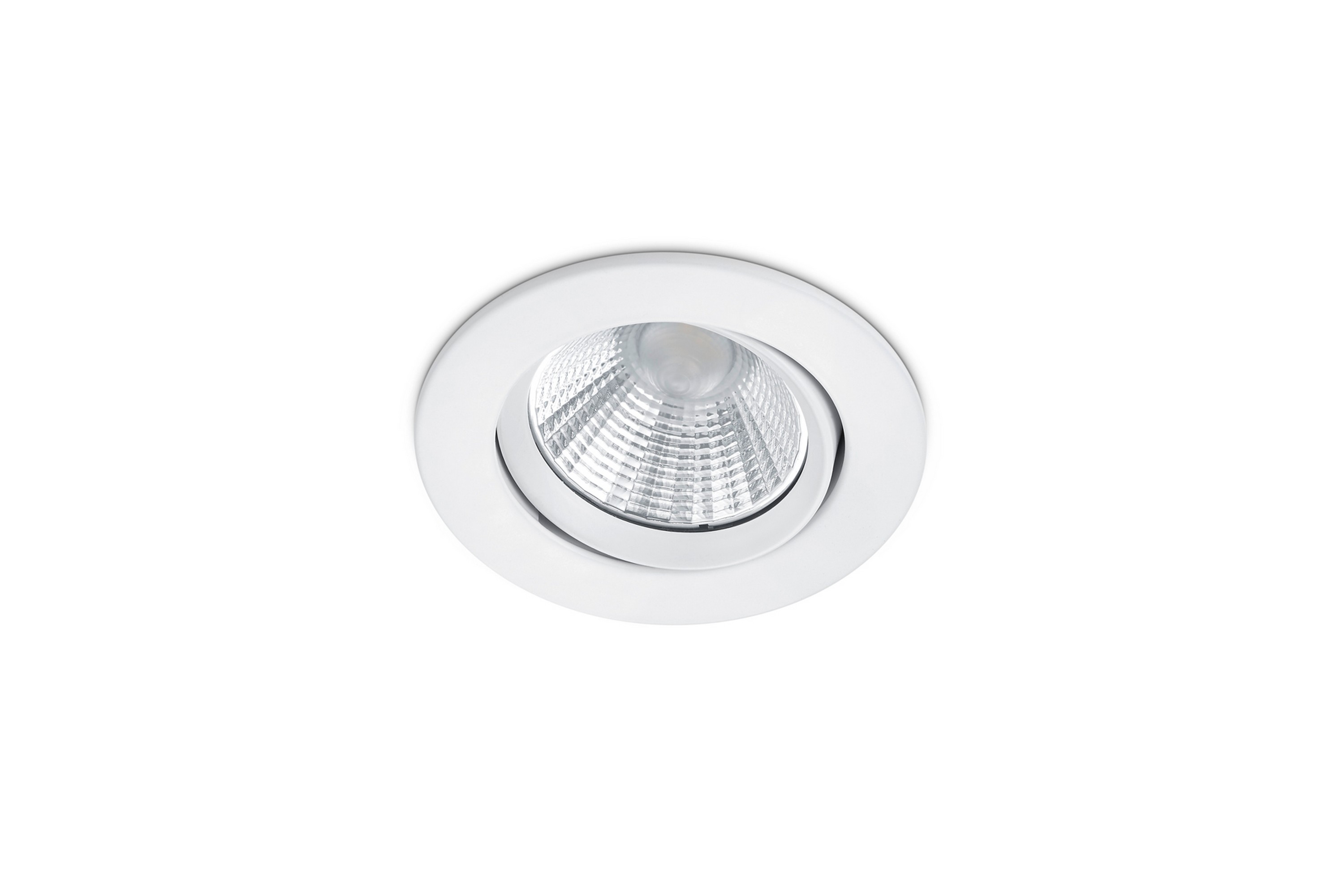 Trio Lighting Pamir LED infälld spotlight mattvit rund - Vit 650510131