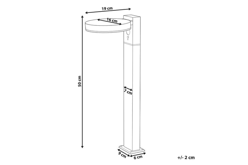 Hydra LED Solcellsbelysning 50 cm - Svart - Belysning & el - Utomhusbelysning - Solcellslampa & solcellsbelysning