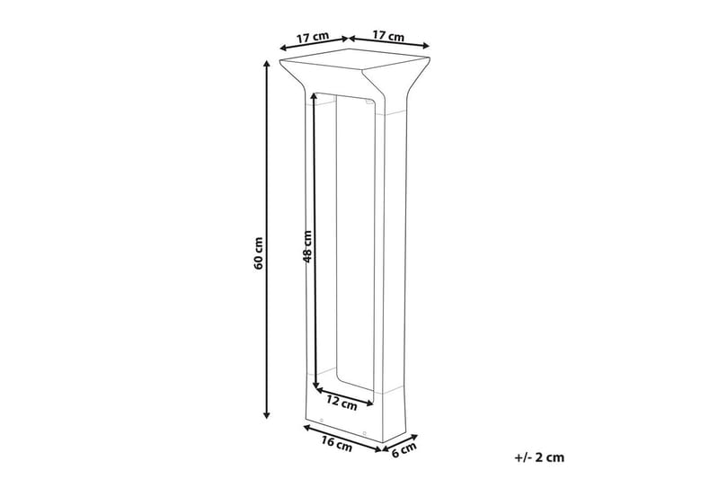 Lekstalio LED Solcellsbelysning 60 cm - Svart - Belysning & el - Utomhusbelysning - Solcellslampa & solcellsbelysning