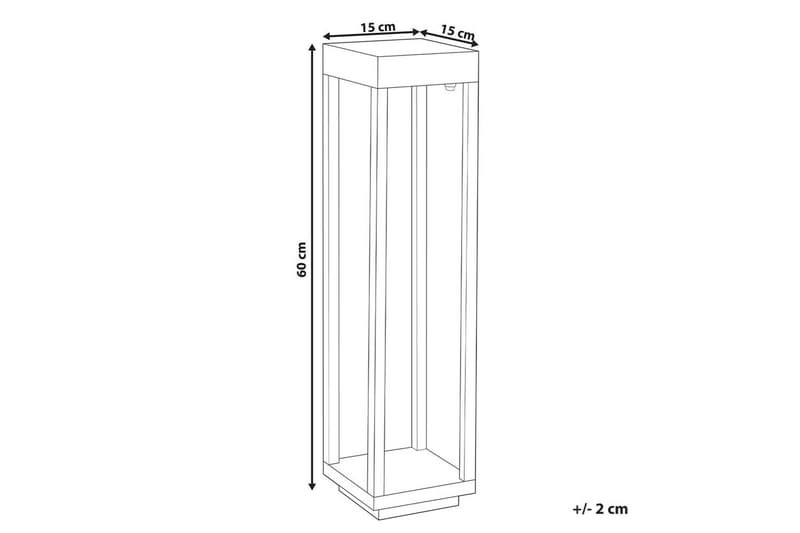 Tamorg LED Solcellsbelysning 60 cm - Svart - Belysning & el - Utomhusbelysning - Solcellslampa & solcellsbelysning