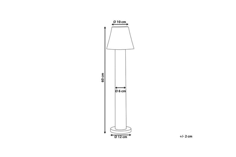 Thiralo LED Polletlampa 60 cm - Svart - Belysning & el - Utomhusbelysning