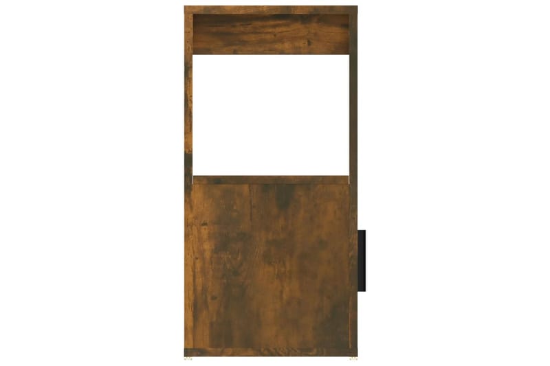 beBasic Sidobord rökfärgad ek 80x30x60 cm konstruerat trä - Brown - Sideboard & skänk
