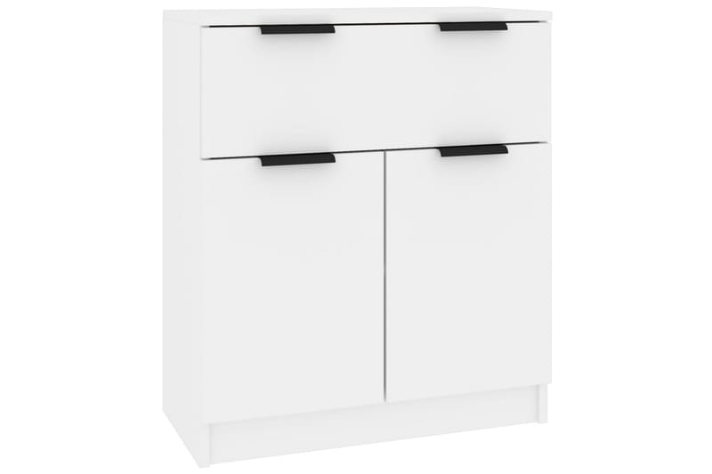 beBasic Skänk 3 delar Vit konstruerat trä - White - Sideboard & skänk