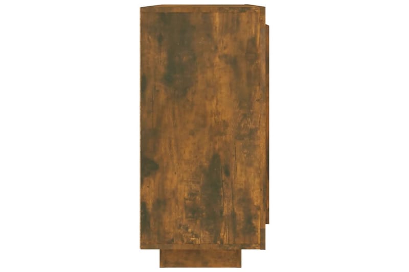 beBasic Skänk rökfärgad ek 92x35x75 cm konstruerat trä - Brown - Sideboard & skänk