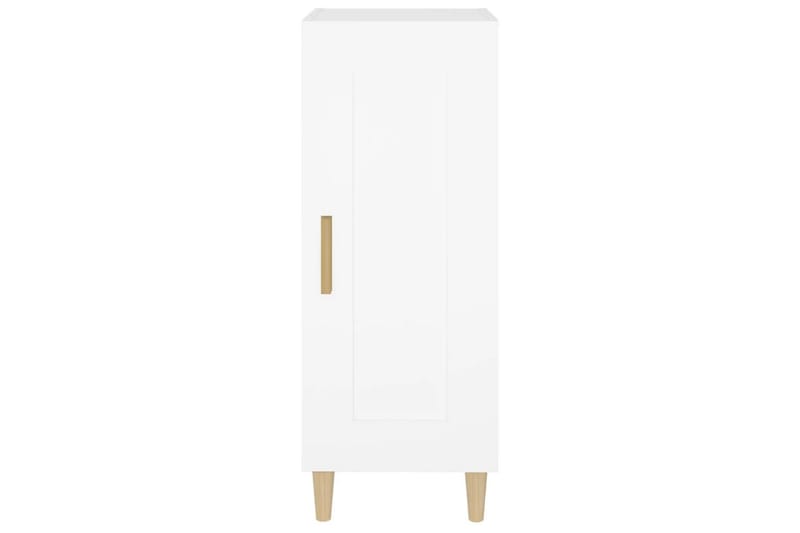 beBasic Skänk vit 34,5x34x90 cm konstruerat trä - White - Sideboard & skänk