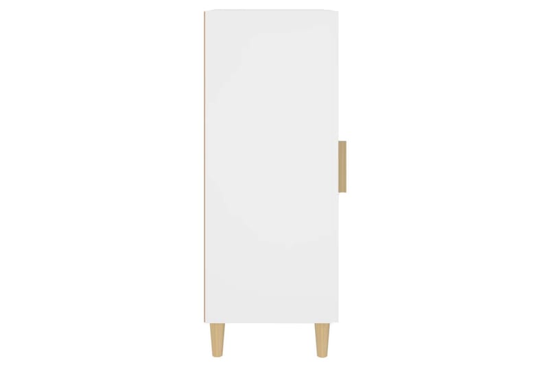 beBasic Skänk vit 34,5x34x90 cm konstruerat trä - White - Sideboard & skänk