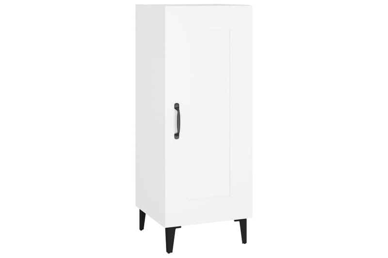 beBasic Skänk vit 34,5x34x90 cm konstruerat trä - White - Sideboard & skänk