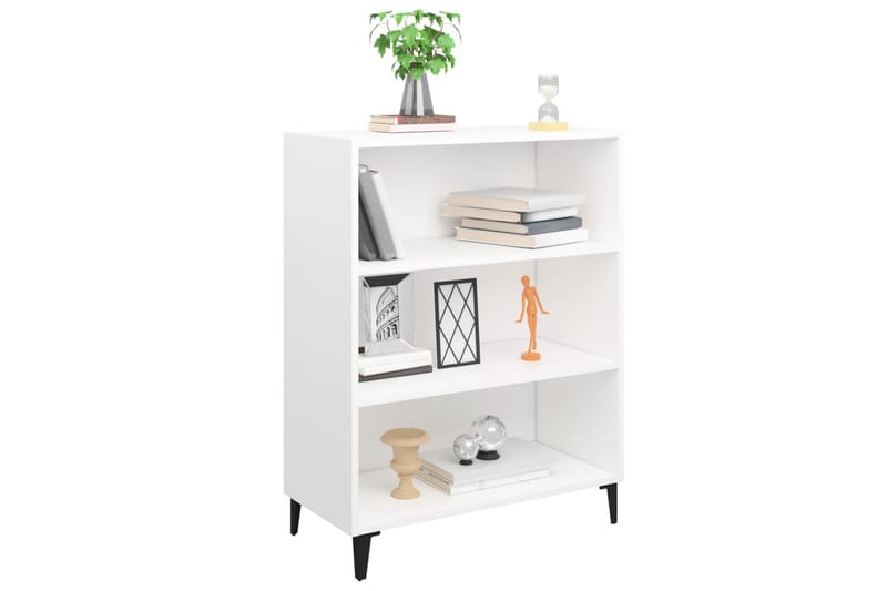 beBasic Skänk vit 69,5x32,5x90 cm konstruerat trä - White - Sideboard & skänk