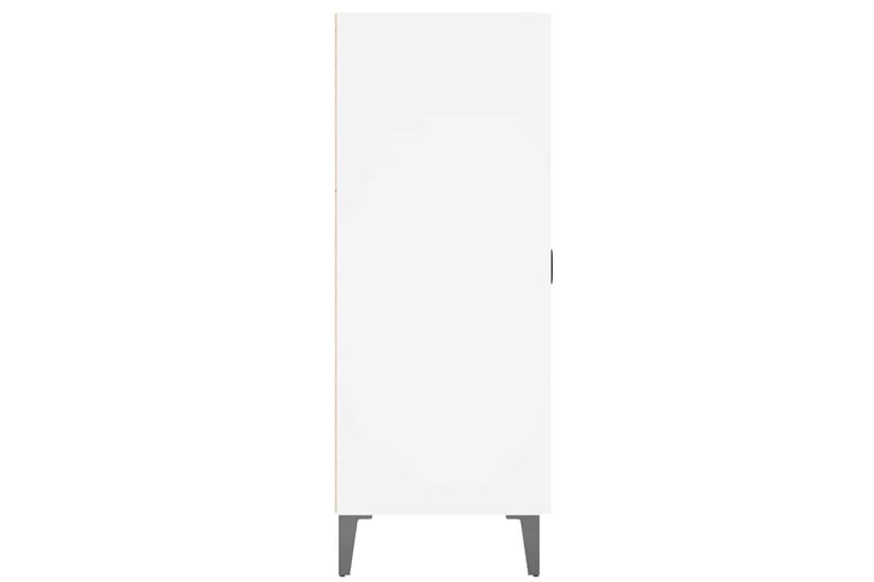 beBasic Skänk vit 69,5x34x90 cm konstruerat trä - White - Sideboard & skänk