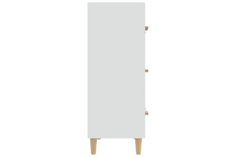 beBasic Skänk vit 70x34x90 cm konstruerat trä - White - Sideboard & skänk